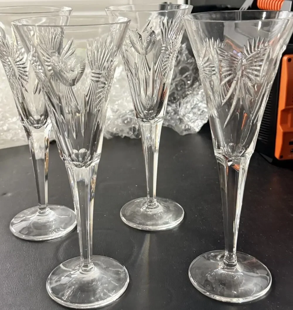 Set Of 4 Waterford Crystal Millennium Series